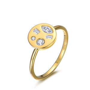 Open image in slideshow, &quot;Berri&quot; Multi-Shaped Diamond Ring
