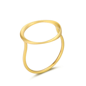 Open image in slideshow, &quot;Primo&quot; Open Curve Ring. Matte Finished
