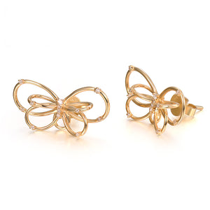 "Beverly" Butterfly Diamond Earrings