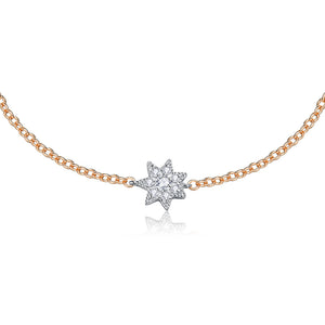 "Starry" Single Star Diamond Bracelet