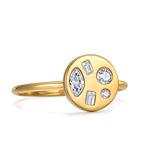 "Berri" Multi-Shaped Diamond Ring